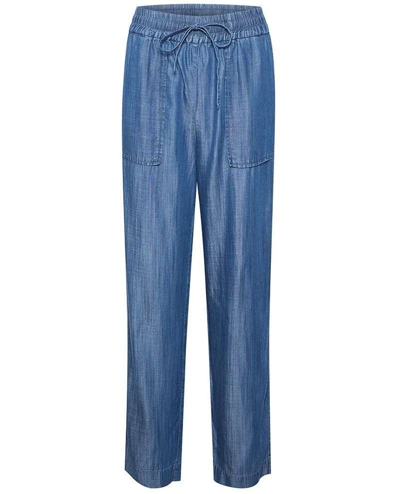 Part Two Beth Blue Denim Trousers - Image 2