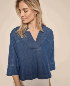 Mos Mosh Emma Denim Blouse