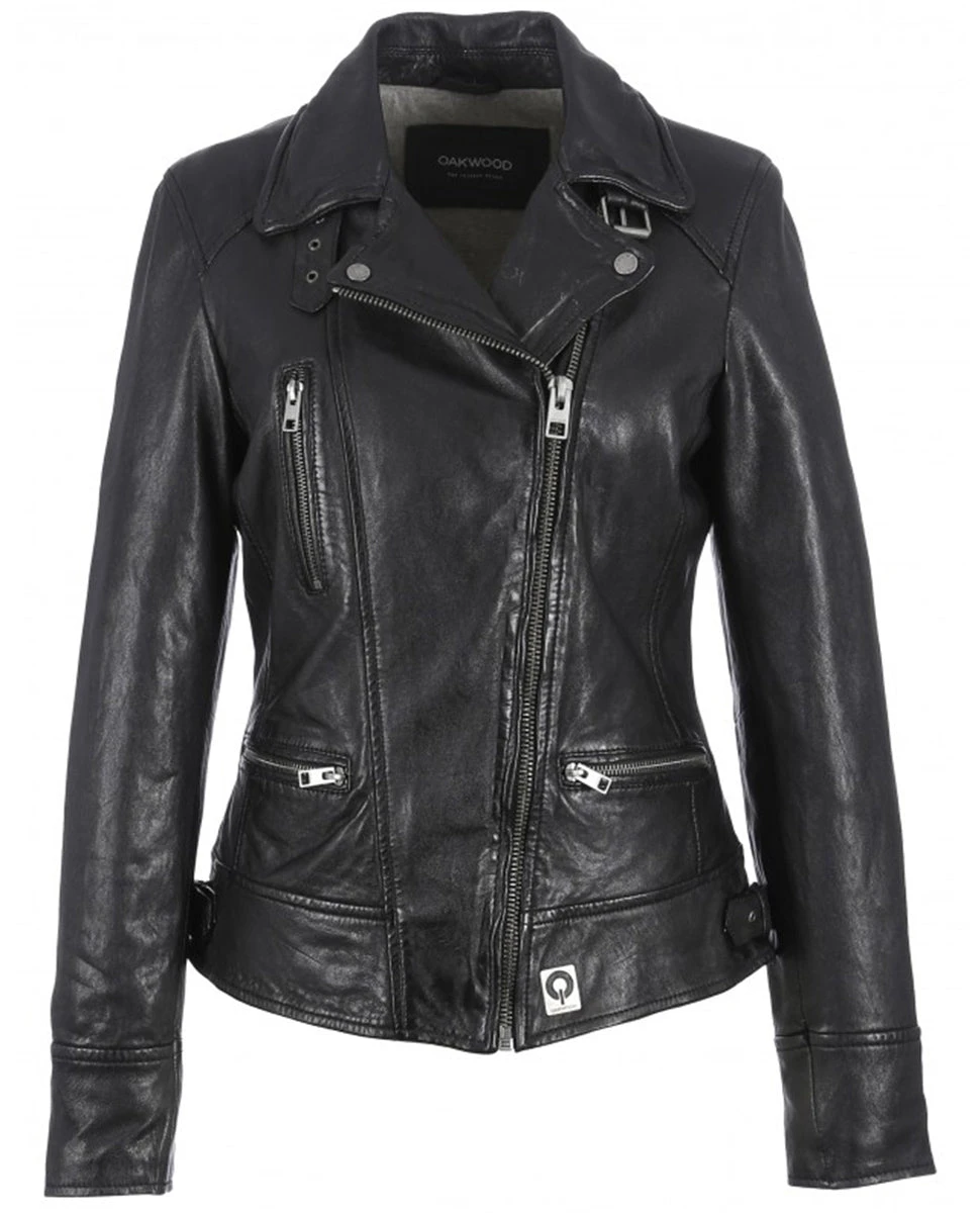 Oakwood Video Black Leather Jacket